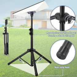 Starlink Gen 3 Tripod, Adjustable Starlink Stand with Pipe Adapter for Starlink Standard 4/4X/Gen 3, Starlink Standard Tripod Mount Gen 3