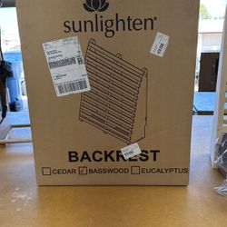 Sauna Back Rest/Foot Rest