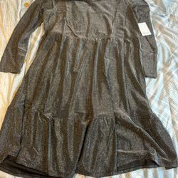  89th + Madison Women’s Dress Size 1X . New With Tags 