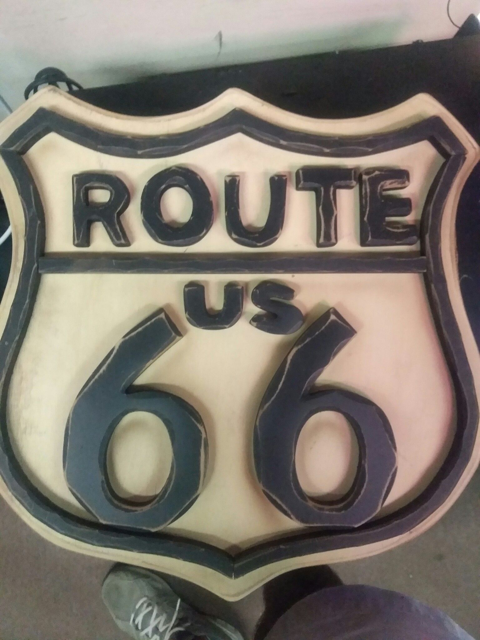 Route 66 sign