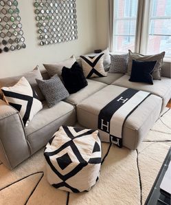 Arhaus COBURN FIVE-PIECE SECTIONAL (Capricorn Grey)