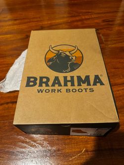 Steel toe work boots