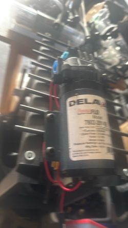 Delavan 7812-201-SBI I Series 12 Volt Electric 60 PSI 2.1 GPM Bypass, On Demand, and Bypass-Demand Diaphragm Pump
