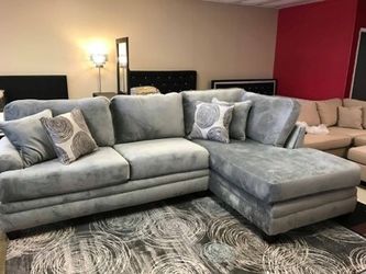 Brand new champion fabric over sized sectional sofa
