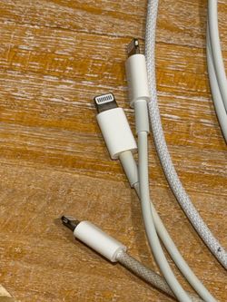 Apple OEM original charging cords USBC  to lighting