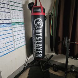 Outslayer Punching Bag With Stand