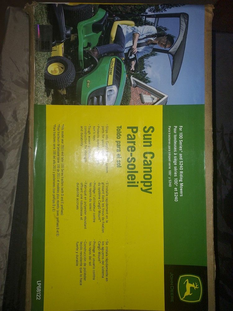 John Deere Canopy