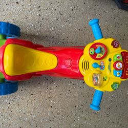 Vtech 2-1 Learn And Ride Zoom Motorbike