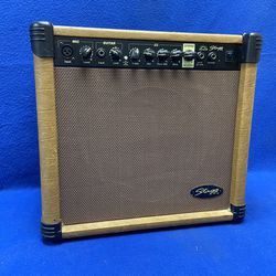 Stagg 40 AA R USA Acoustic Guitar Amplifier W/Spring Reverb 11047871