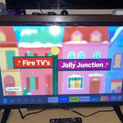 Amazon Fire  Smart Tv With Remote