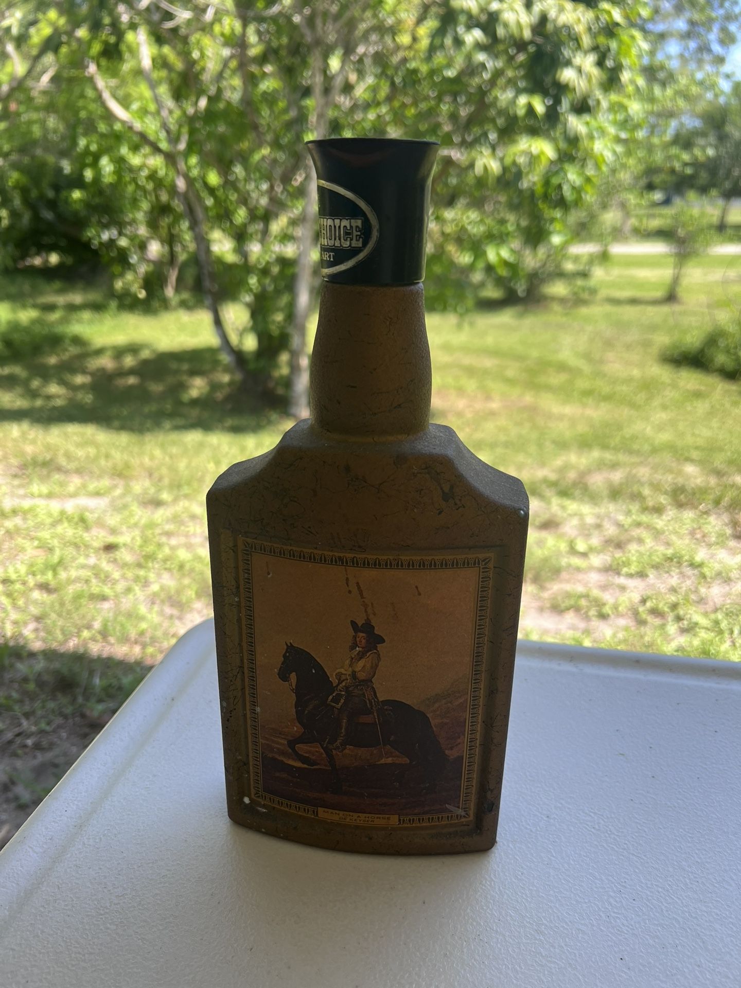 Vintage Jim Beam's Choice Whiskey Decanter 