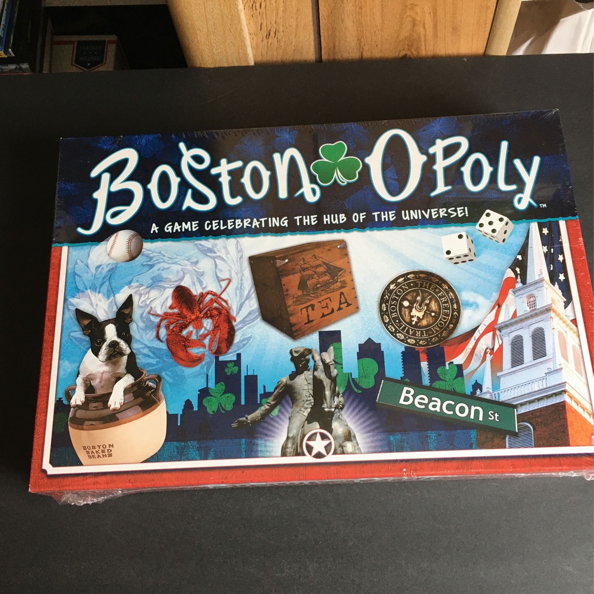 Boston Opoly Board Game NEW