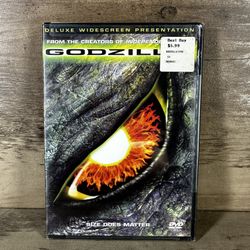 Godzilla (DVD, 1998) Brand New