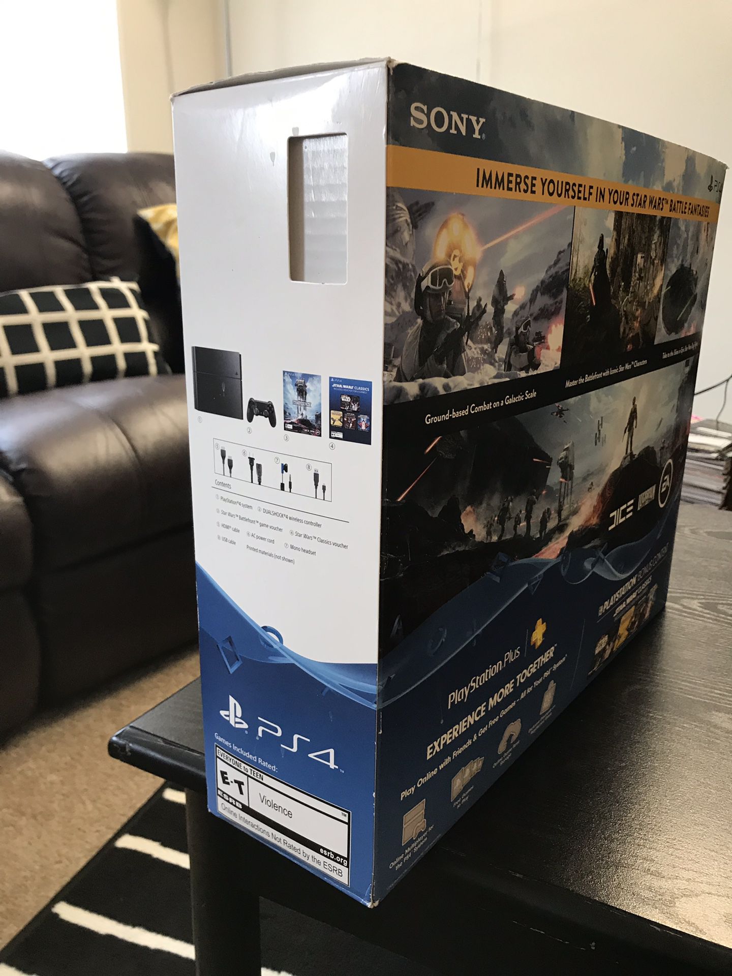 PS4 500 GB ( Games included), Brand new