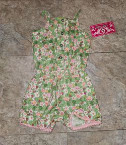 Real love baby girl romper new