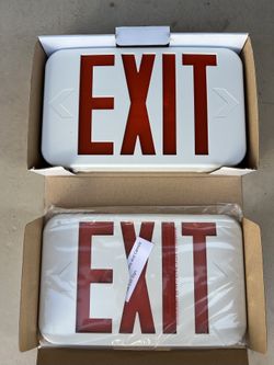 LED Exit Sign
