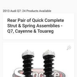 Audi Q7 suncore shocks 55S15240