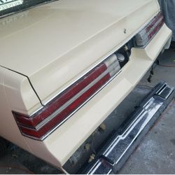 Fillers Buick Regal Grand National GNX EURO REAR BUMPER FILLER 1 CUSTOM 1 PIECE