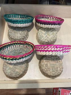 Party Supply Fiesta Theme Candy Table Baskets (9)