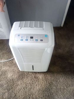 GE Dehumidifier White