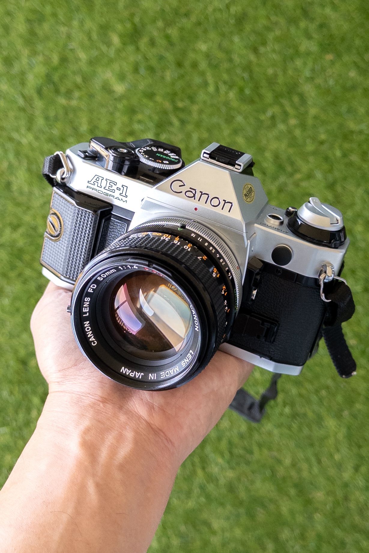 Canon AE-1 Program 35mm Film SLR Camera