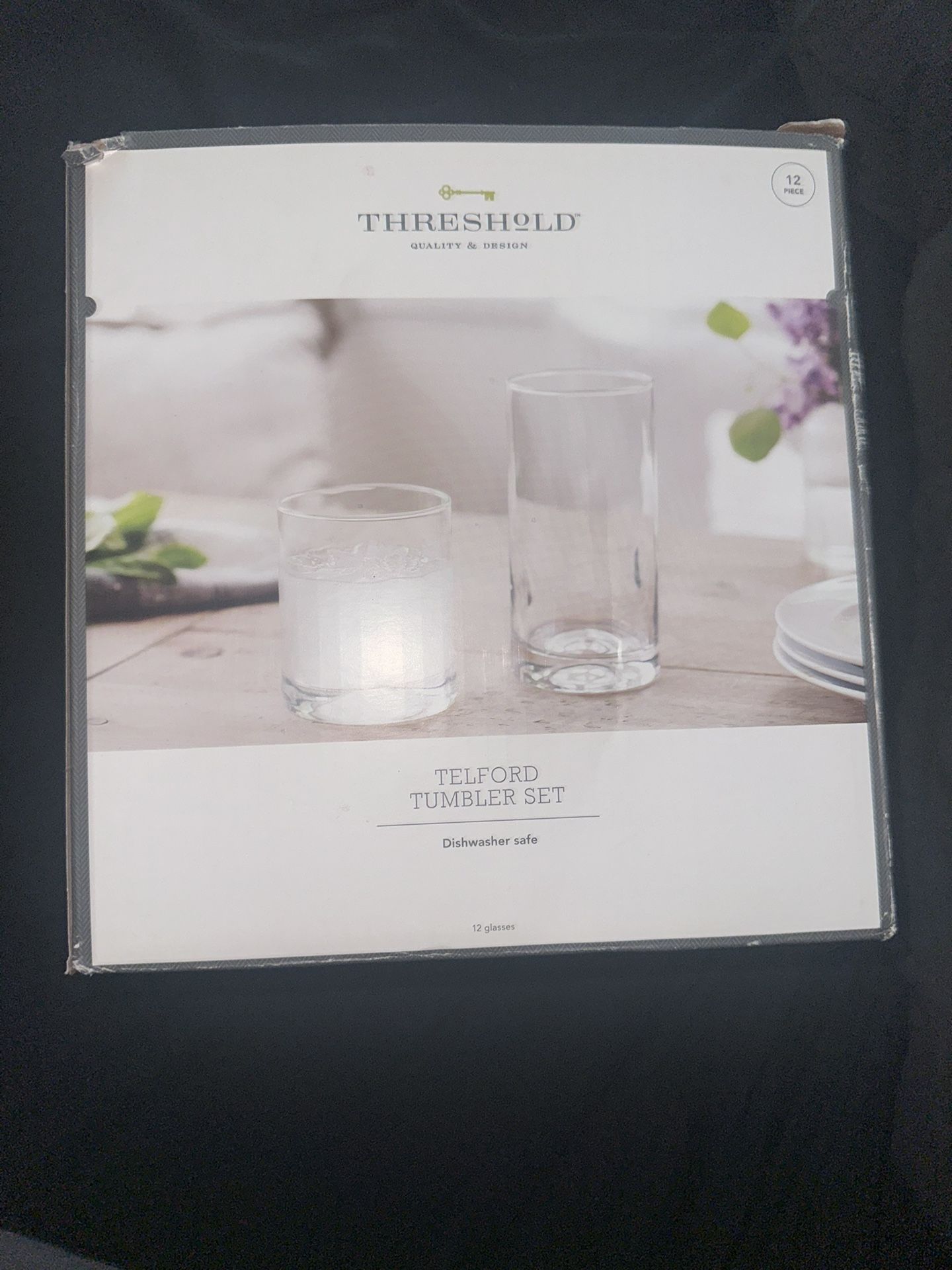 New Drinking Glasses Tumbler Set