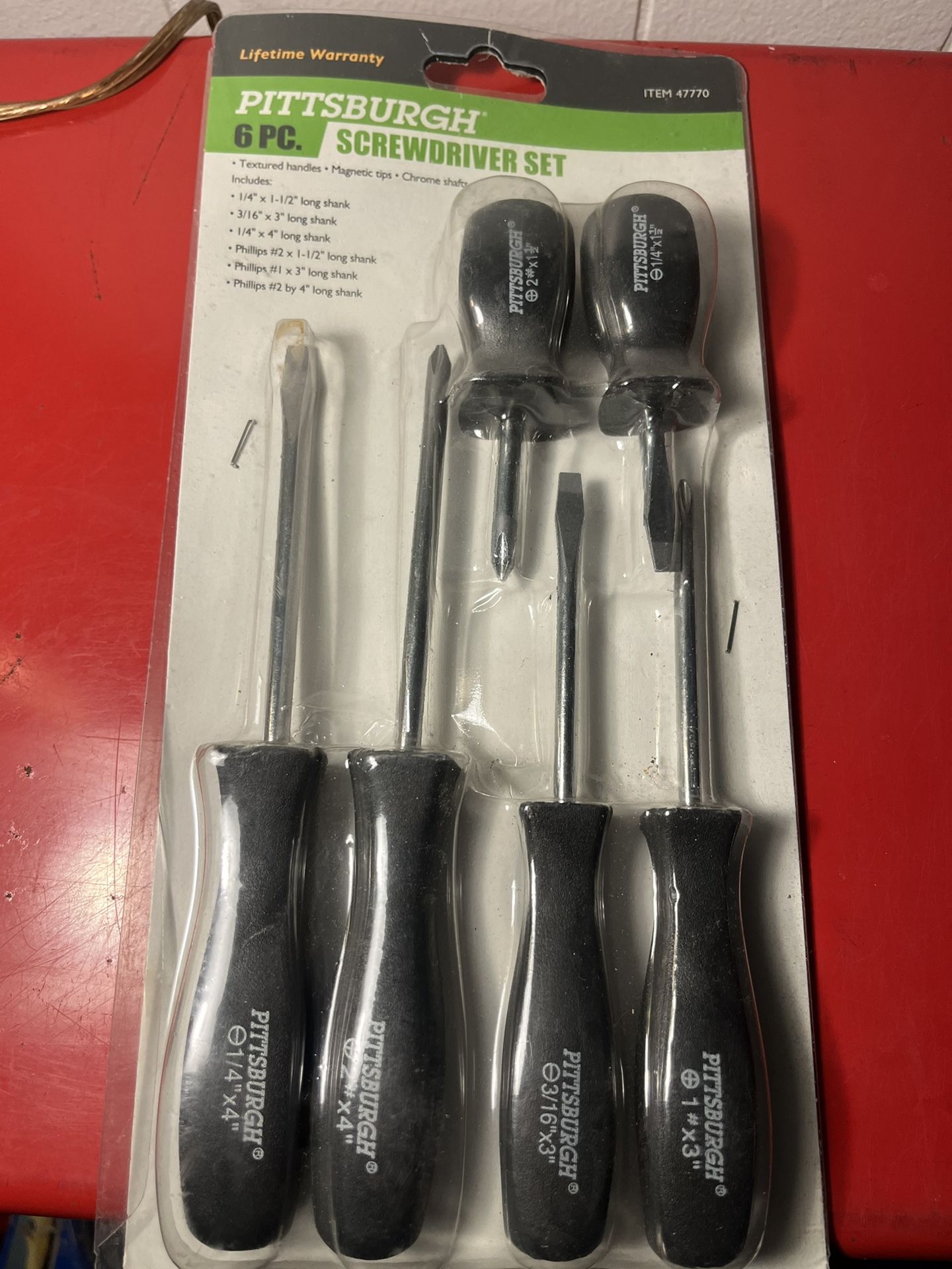 New Pittsburgh Screwdriver Set