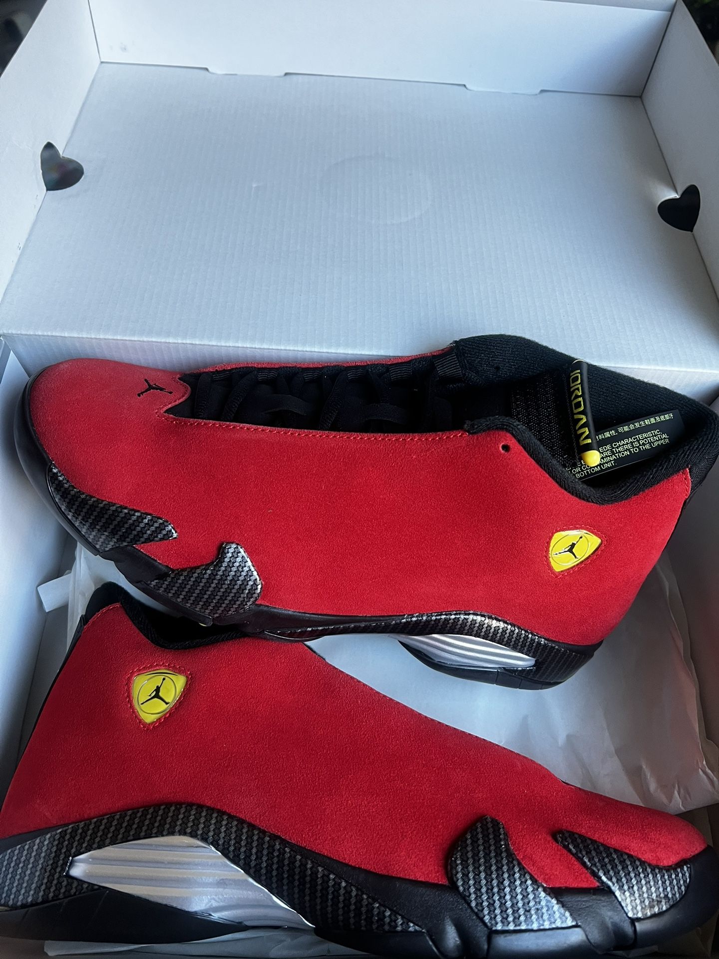 Jordan 14 Ferrari Size 11M