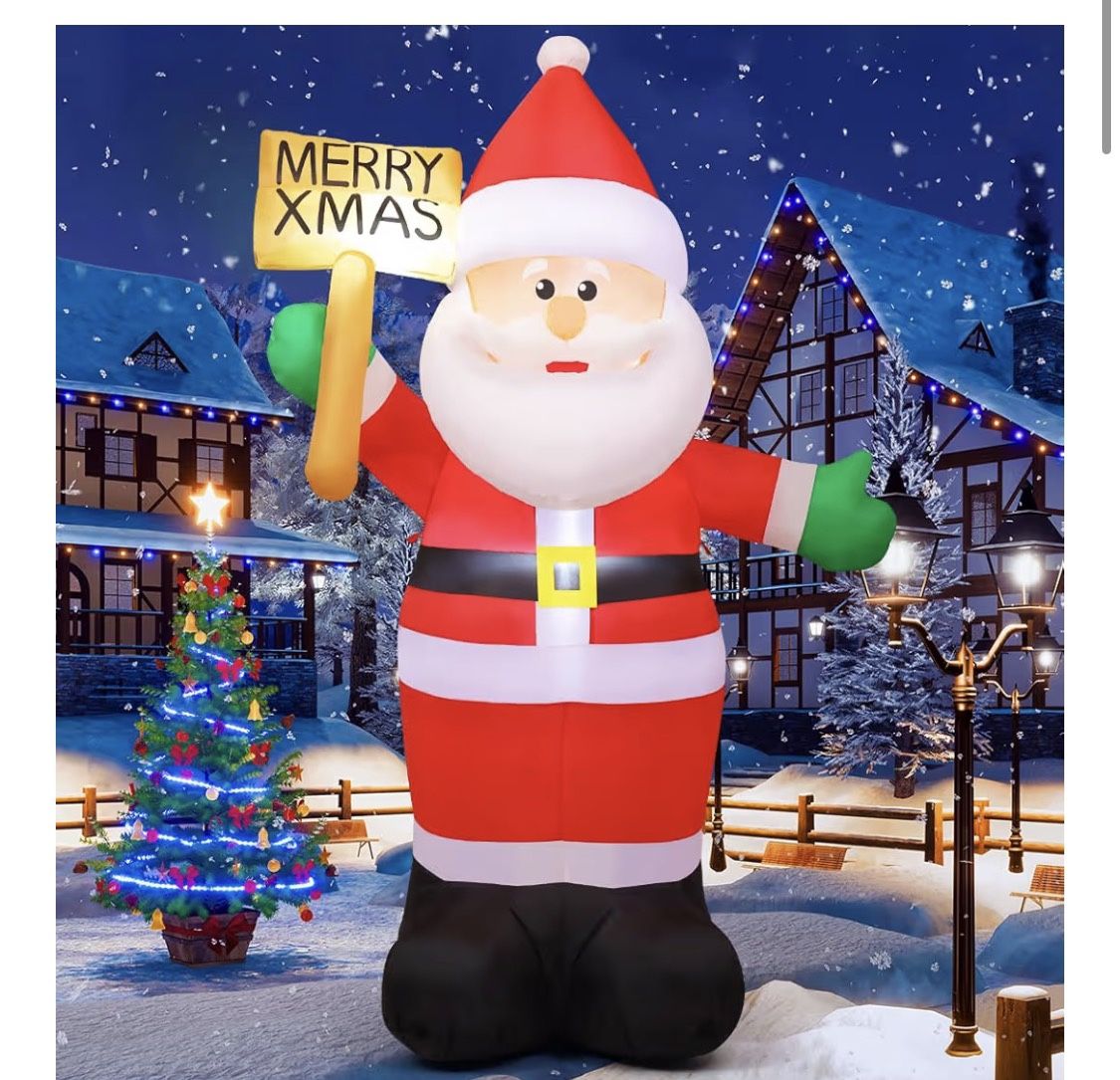 8ft Santa Claus Inflatable