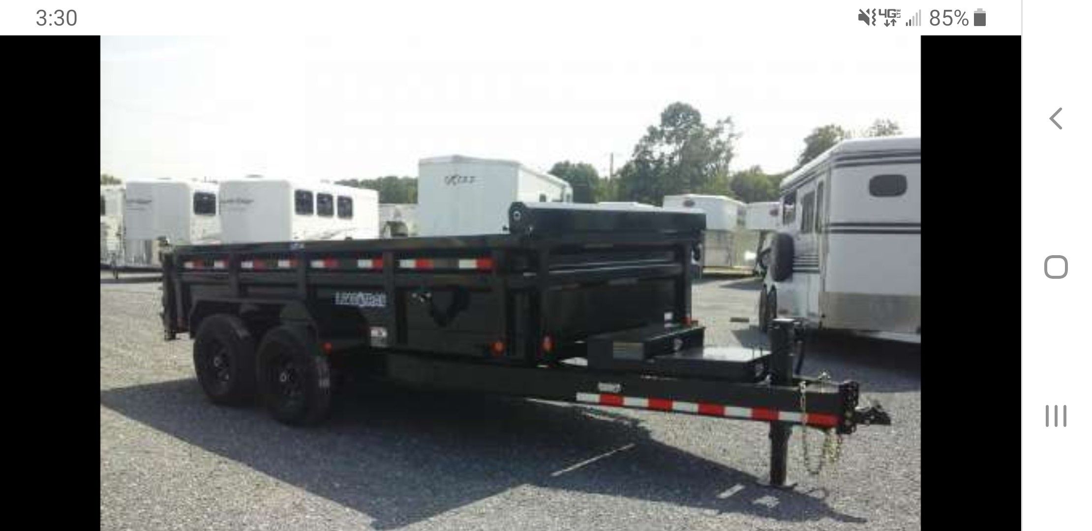 2020 Load trail dump trailer