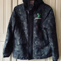 Boys jacket 10-11yo Minecraft excellent condition