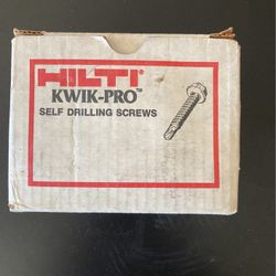 Hilti Kwik Pro screws