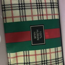 Blonde Human Hair Curtain