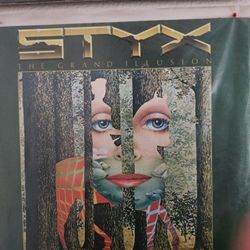 STYX vintage Vinyl 5 Records.