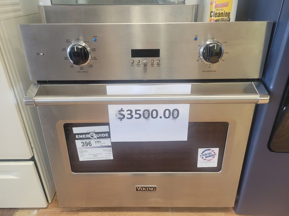 VIKING 30" SINGLE OVEN STAINLESS STEEL NEW!!