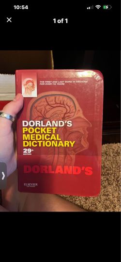 Dorland’s pocket medical dictionary