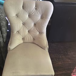 Glass table and 4 chairs