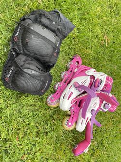 Roller Skates And Razor Pads