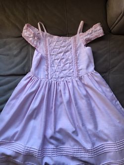 Pink girl dress