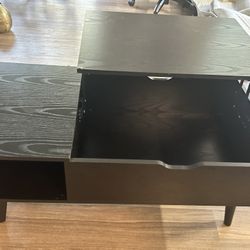 Coffee Table With Laptop Desk And Lot Of Storage -Local Pickup Only