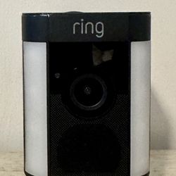 Ring Spotlight Cam Plus-Black-Corded