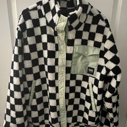 Vans Fleece Jacket Size Large