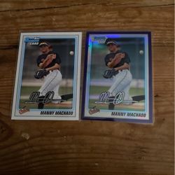 Manny Machado Rookie X2 
