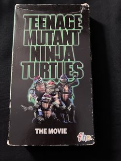 Teenage Mutant Ninja Turtles The Movie VHS