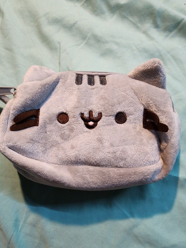 Pusheen Cat Makeup Bag Wristlet 