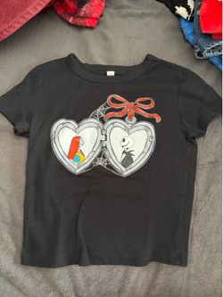 nightmare before christmas baby tee