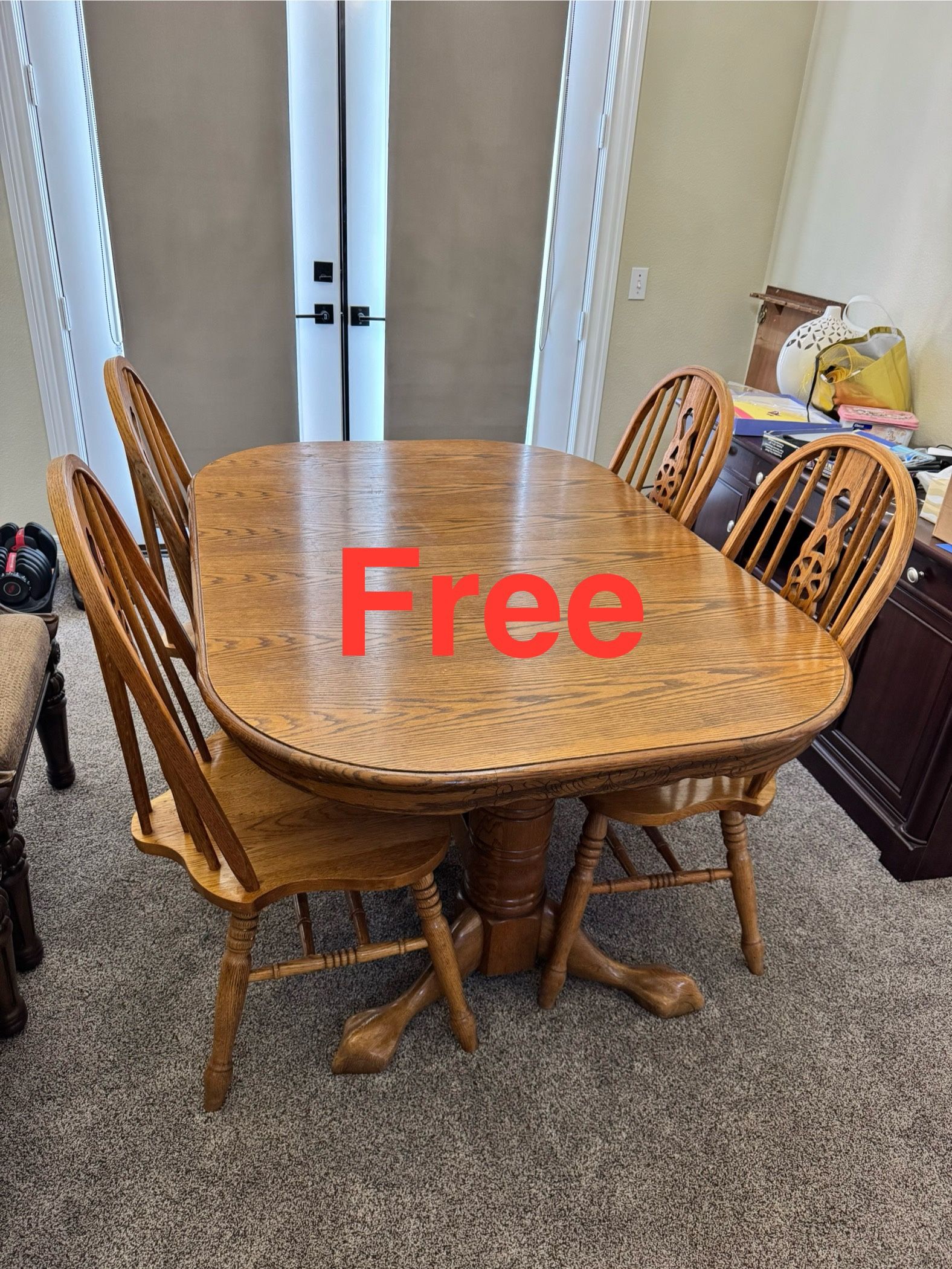 Dining Table 4 Chairs