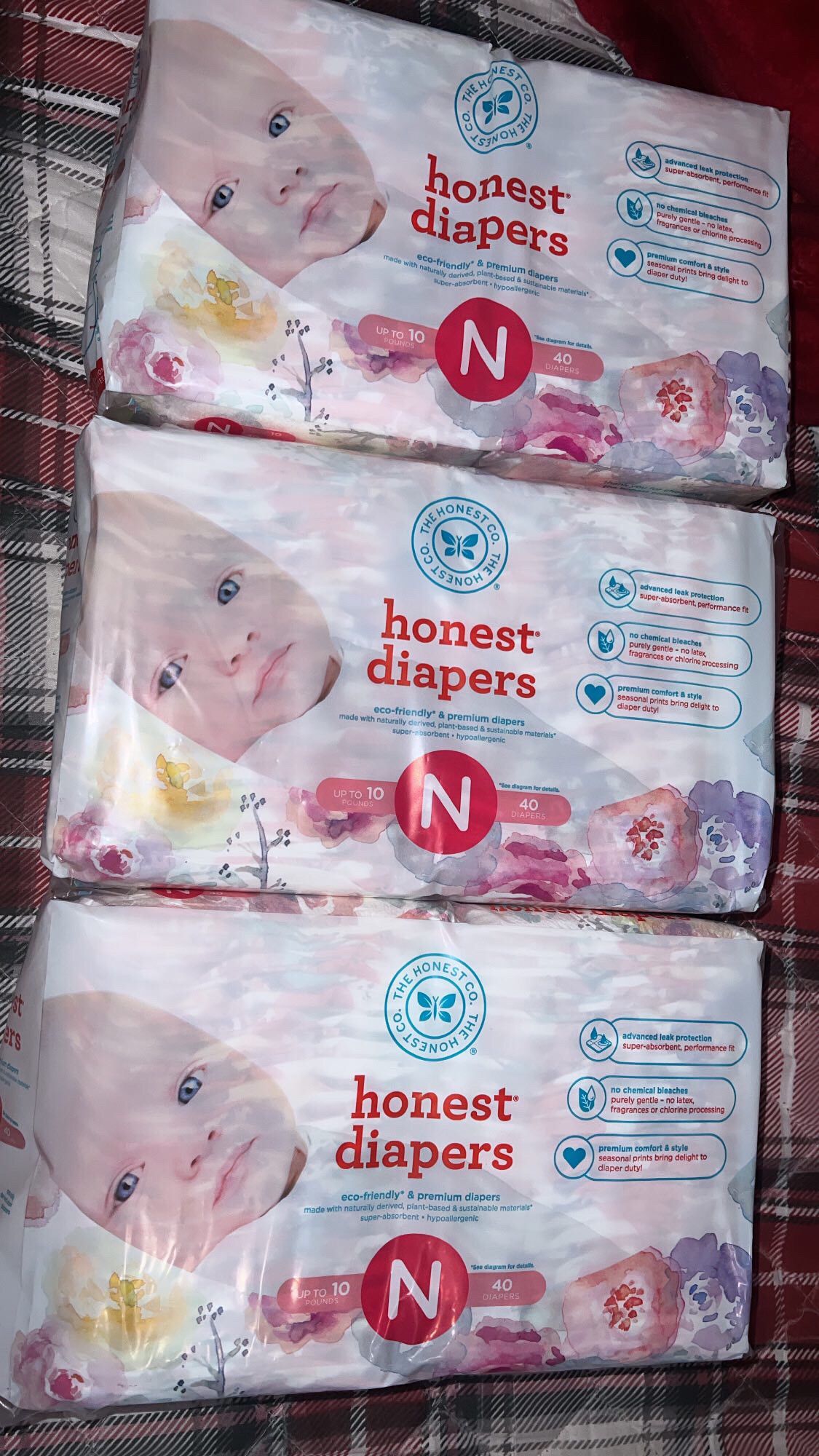 Newborn Honest Diapers 
