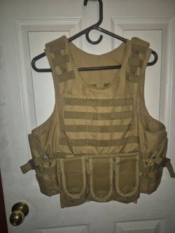 Mens Tactical Adjustable fitted  vest