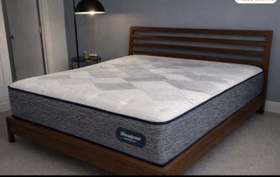 Queen mattress brand name Beautyrest harmony medium firm